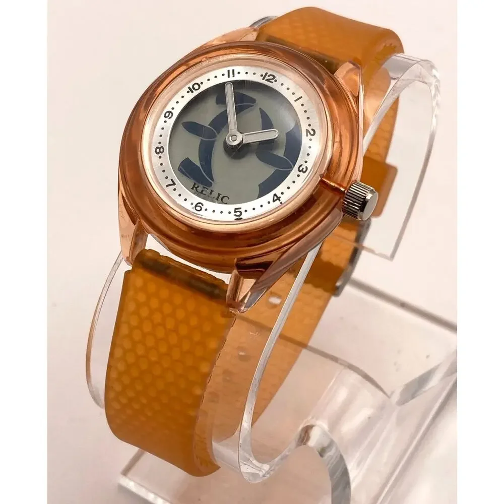Relic ZR90580 Womens Analog Digital Watch 32mm -Fresh Battery-Seconds In Digital - Picture 3 of 11